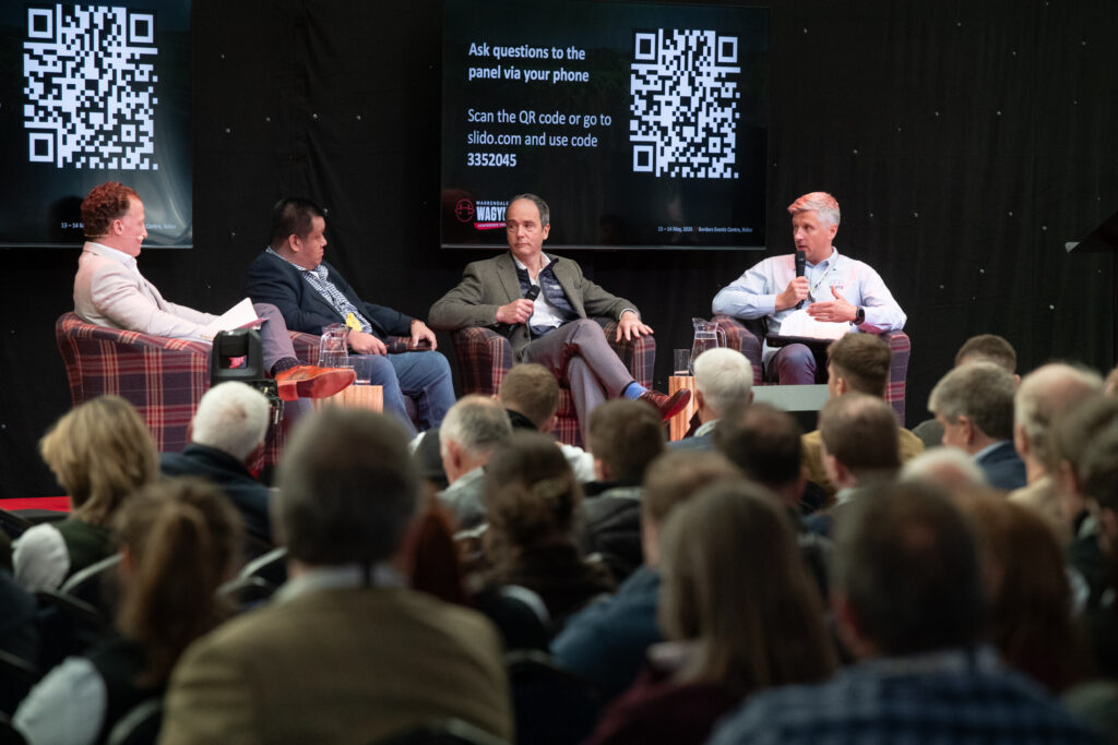panellists at a conference