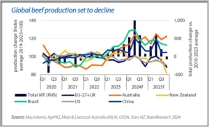 Graph of beef demand